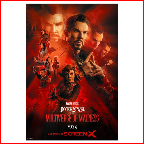 Poster Película Dr. Strange Multiverse Madness #16 - 40x60cm