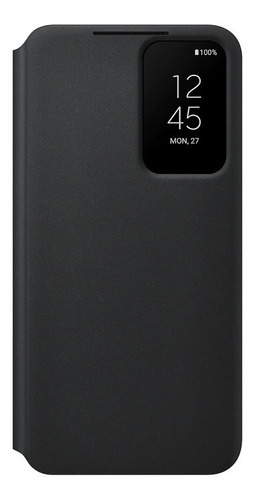 Case Galaxy S22 Normal S-view Flip Cover Original Negro