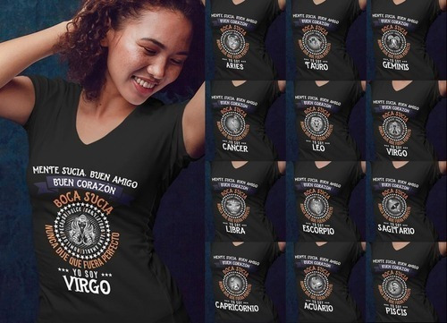 Plantillas Para Poleras Vinil Vectores Signos Zodiacales