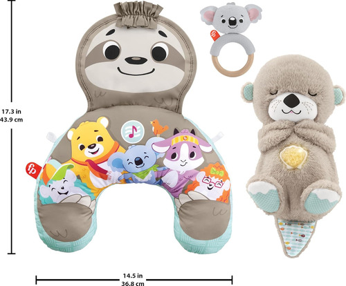 Fisher-price Baby Play Kit Let's Try Tummy Time, Juego De Re