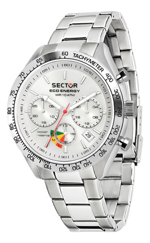 Sector R3273613003 695 Reloj Automatico De Plata Con Pantall