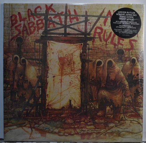 Black Sabbath Mob Rules 2 Lp Vinyl