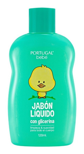 Jabón Líquido Para Bebé 120 Ml.