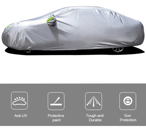 Cubierta Coche Universal Xxl Protección Solar Reflectante