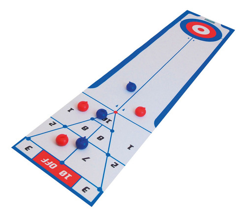 Juego De Mesa Curling Game Estilo Bolos Bochas Orig. Ditoys