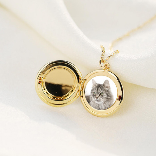 3 Pingente Foto Medalhão