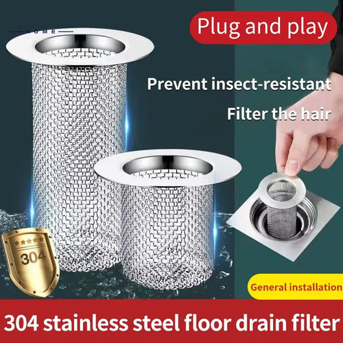 Colador De Desagüe De Suelo De Acero Inoxidable, Cesta De Ma
