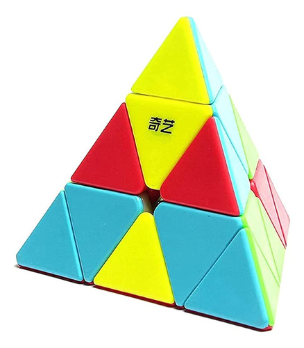 Liangcuber Qy Juguetes Pirámide Qiming 3x3 Cubo De Velocidad