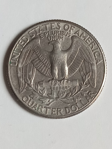 Estados Unidos 1987 P. Moneda De Quarter Dollar. Mb. Mira!!! (Usado)