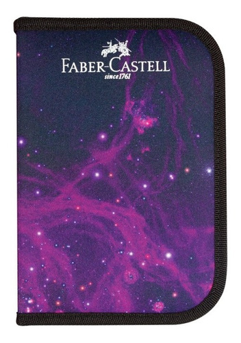 Cartuchera Modelo Galaxy Faber Castell 18 Piezas