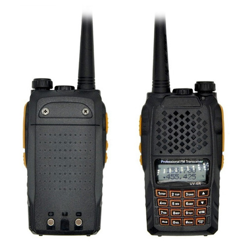 Radio Dual Band Comunicador Lanterna Led 128 Canais Uhf+vhf