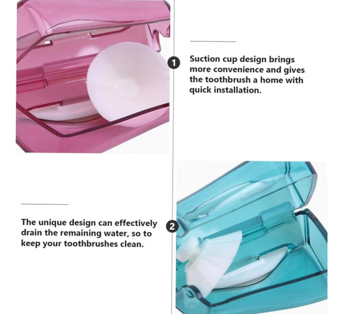 Soportes Para Cepillos De Dientes Para Baños Soporte Adhesiv