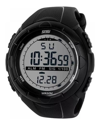 Relógio De Pulso Masculino Digital Skmei 1025 Esportivo