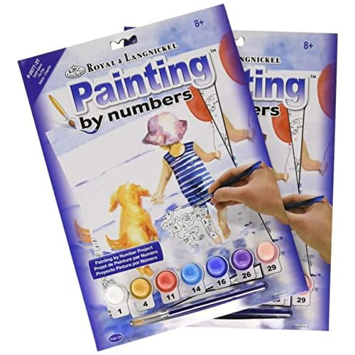 Kit De Pintura Por Números Junior Small 8 3/4 X11 3/4 ...