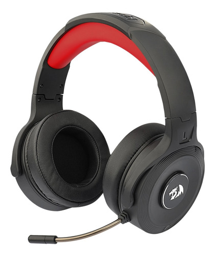 Imagen 1 de 8 de Auriculares Gamer Inalámbricos Redragon Pelops H818 Negro