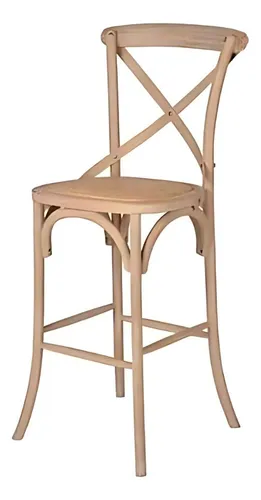 Piso Cruceta Provincial Madera Olmo Comedor Mueble Taburete