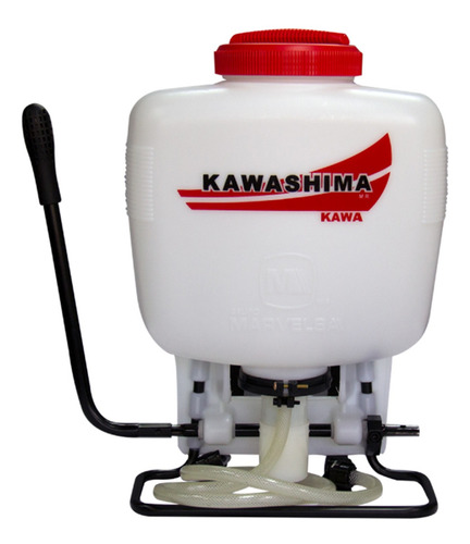 Aspersor Manual Tanque De 15 Lts Kawa Kawashima Color Blanco