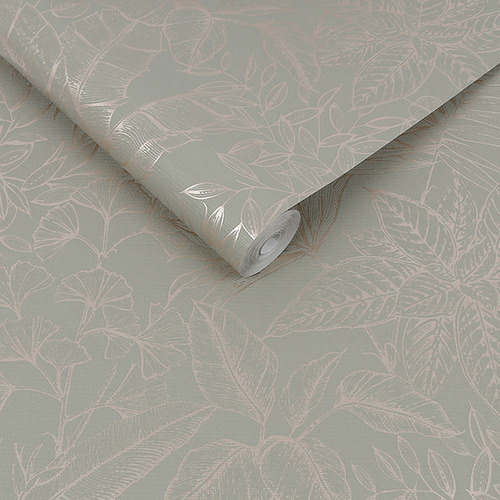 Papel Tapiz Opulence Paradise 0.52x10 Mts Sage