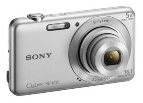  Sony Cyber-shot W710 DSC-W710 compacta cor  prateado