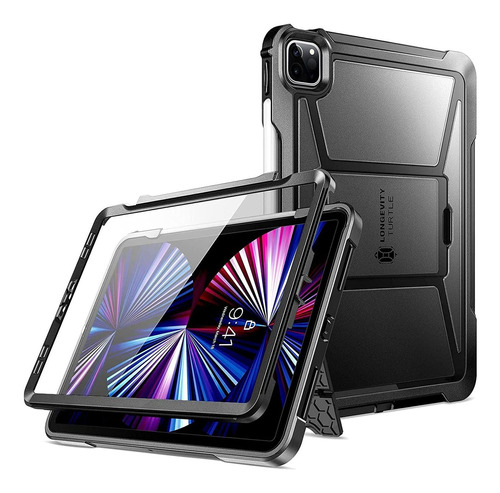 Funda Para iPad Pro 11 3ra Y 2da Gen (negra) Con Protector