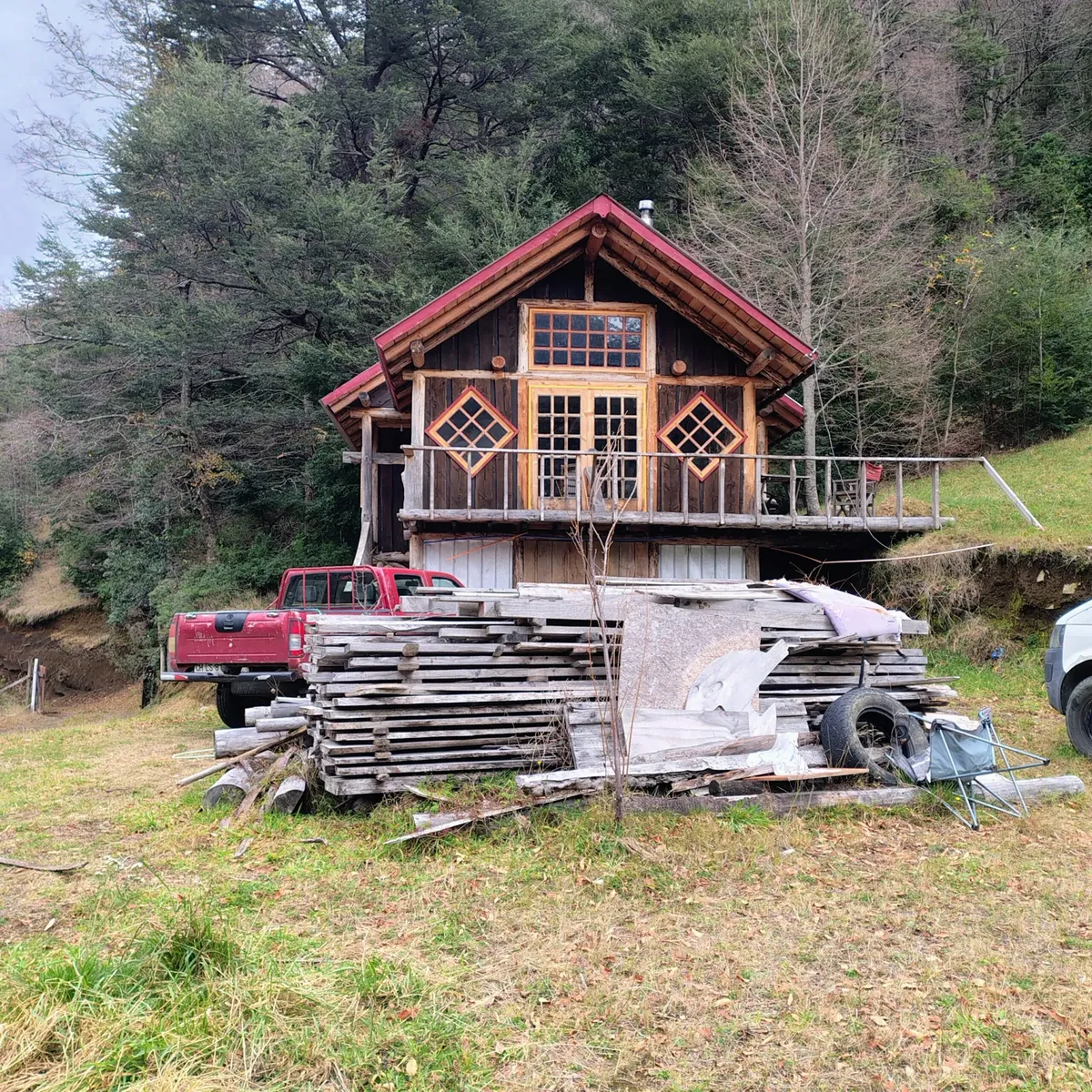 Imagen 2 de 21 de Parcela Con Cabaña Rústica En Puesco, Curarrehue