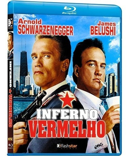 Blu-ray Inferno Vermelho - Schwarzenegger - Raro & Lacrado