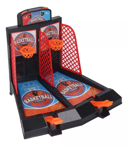 JHIALG Mini juego de baloncesto de escritorio, mini juegos de mesa