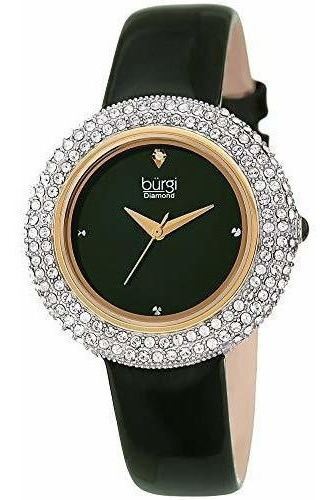 Burgi Bur199 Reloj De Pulsera Para Mujer Con Cristales De Sw