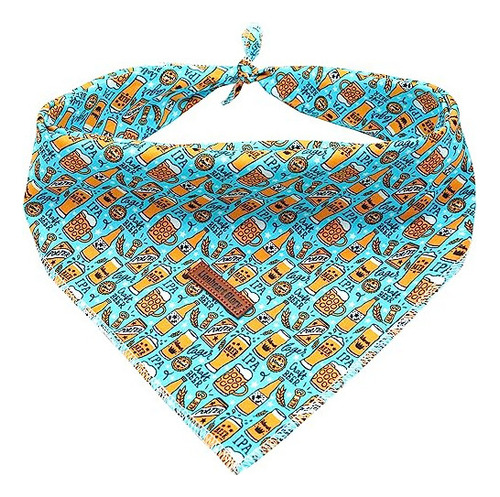 Lionheart Glory Bandana Para Perro, 1 Paquete, Lavable, Suav