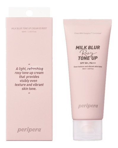 Peripera Milk Blur Tone Up Cream 03 Rosy 60ml