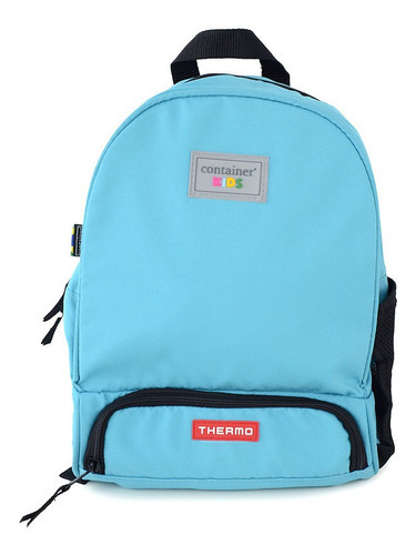 Mochila Infantil Dermiwil Com Bolso Térmico Azul - 11952