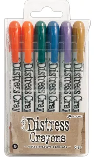 Juego De Crayones Tholtz Distress 9 9