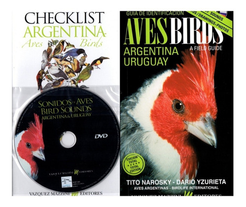 Aves De Argentina Y Uruguay Guia Identificar Aves C/dvd Libr