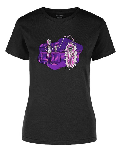 Playera De Mujer Rick And Morty Original Camiseta A10