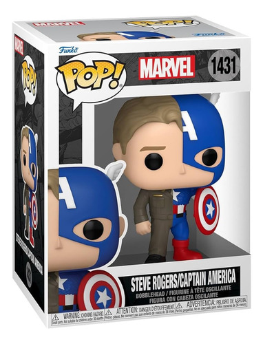 Funko Pop! Marvel #1431 - Steve Rogers/captain America