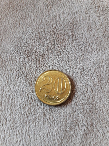 Moneda De 20 Pesos De Colombia Año 2006 Sin Circular 