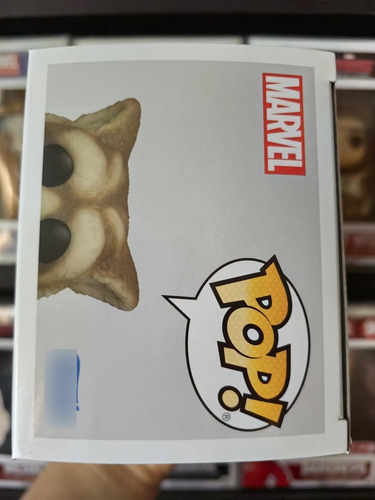 Baby Rocket Flocked 1208 Funko Pop! Guardians Of The Galaxy (Usado)