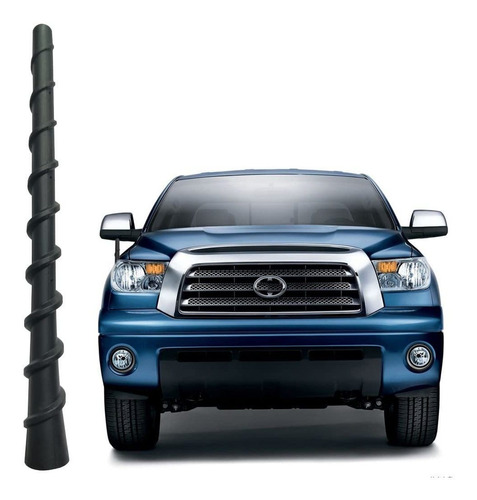 Antena Corta Flexible Espiral 7  Para Toyota Tundra Tacoma