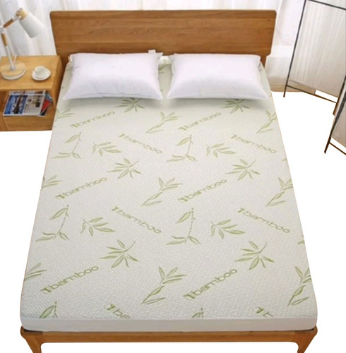 Protector De Colchón King Size De Bamboo 100% Impermeable