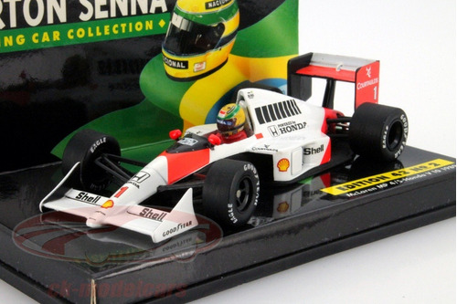 Mclaren Mp4/5 # 1 F1 1989 Ayrton Senna Minichamps Esc 1/43 