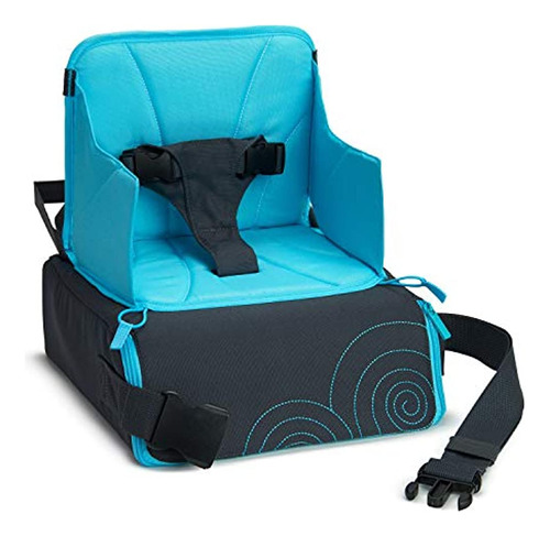 Asiento Elevador De Viaje Munchkin Brica Goboost, Azul / Gri