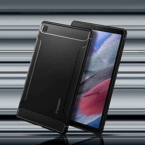 Imagen 3 de 7 de Funda Spigen Rugged Ar Para Galaxy Tab A7 8.7 Lite 2021 Negr