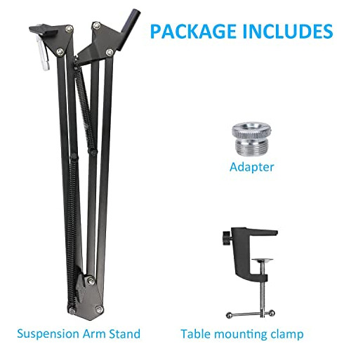 Soporte De Brazo Articulado Hyperx Solocast Soporte De ...