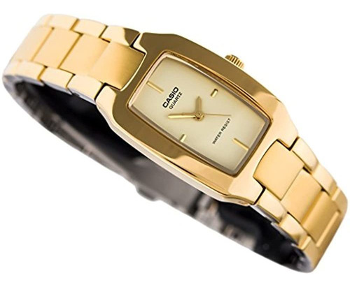 Casio Ltp1165n9c Para Mujer De Metal De Moda Oro Tono Reloj 