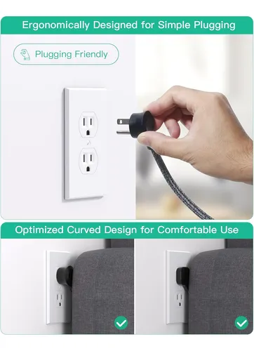 Multitoma Extensión, 3xca + 2xusb-a + 2xusb-c, 153cm, Negro
