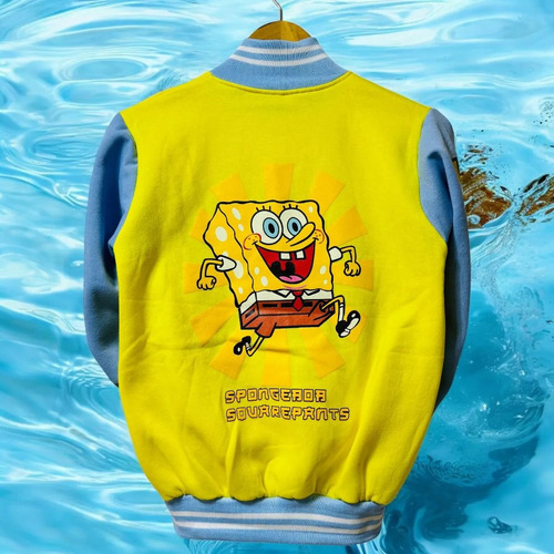 Chaquetas Béisbol De Bob Esponja Chamarra Unisex