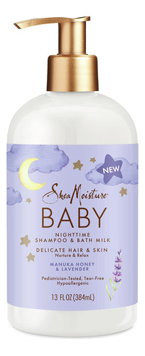 Sheamoisture Champú Para Bebés Y Leche De Baño Manuka Mi.