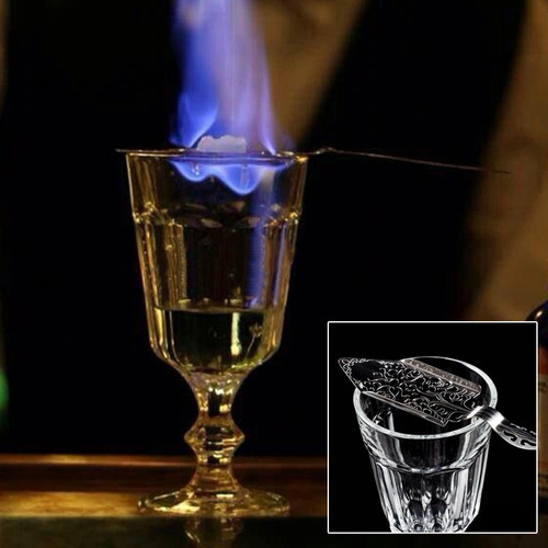 Imagen 4 de 10 de Absinthe Cuchara Original Para Ritual De Absenta