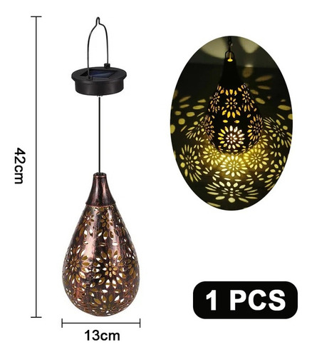 Lámpara De Luz Solar Al Aire Libre For Decoración Navideña