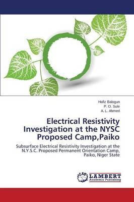 Libro Electrical Resistivity Investigation At The Nysc Pr...